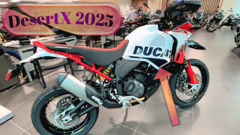 Ducati DesertX 2025: 21-लीटर फ्यूल टैंक और 20 kmpl तक की माइलेज!